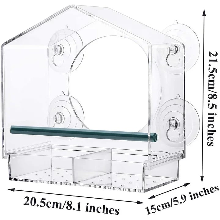 Hot sale--Window Bird Feeder for Outside🔥BUY 2 FREE SHIPPING🔥