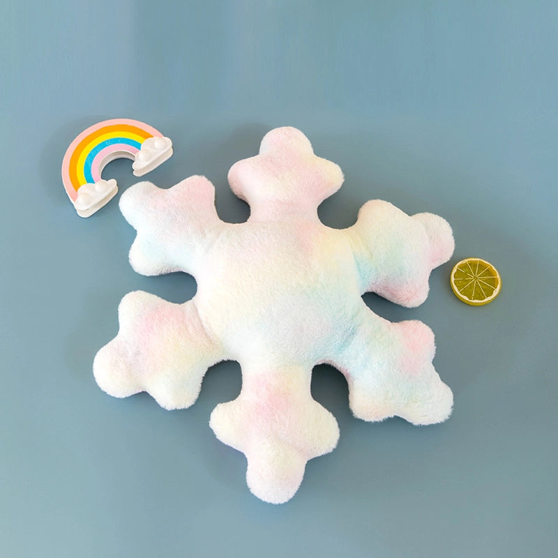 Stuffed Animals & Plush Toys Gradient Color Solid Color Snowflake PP Cotton Toys