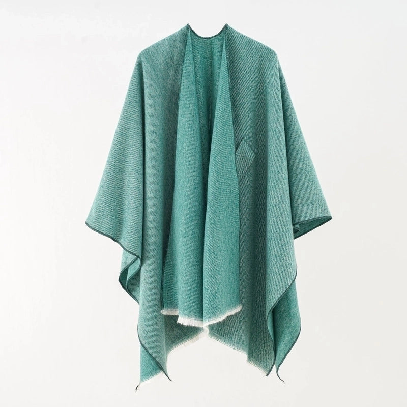 Women's Streetwear Solid Color Polyester Shawl