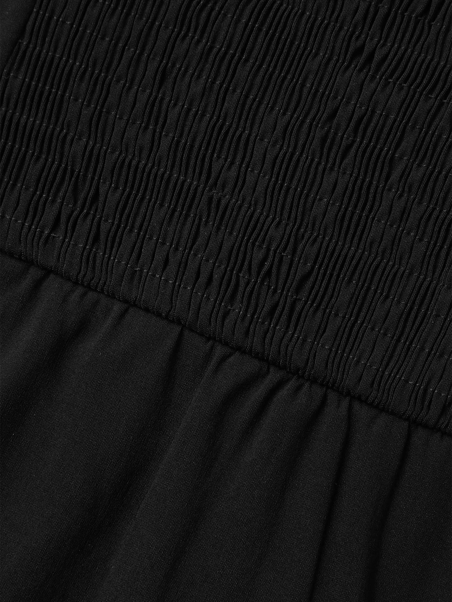 Stretch Woven Cut-Out Midi Dress