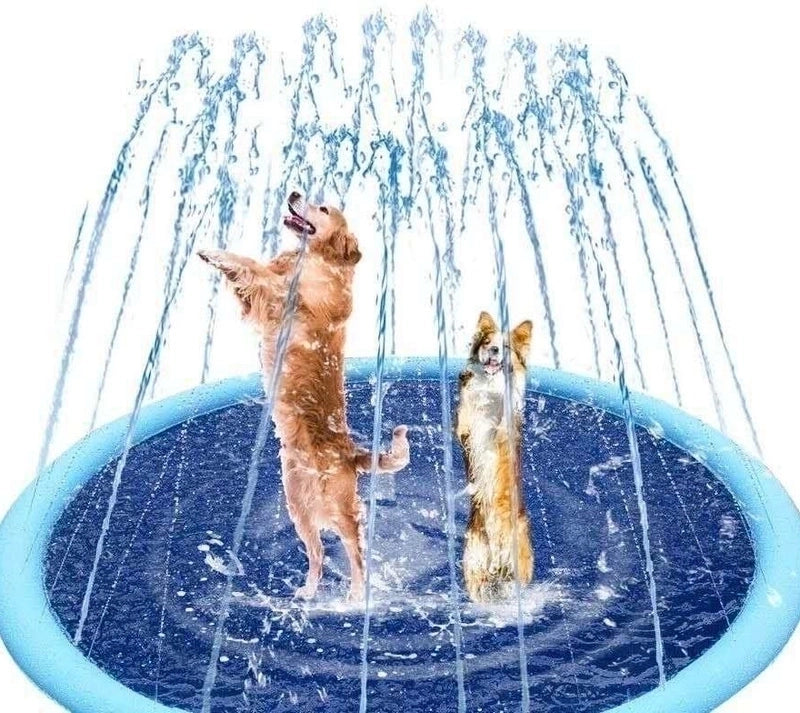 Non-slip Material Pet Swimming Children Splash Pad Water Spray Pad