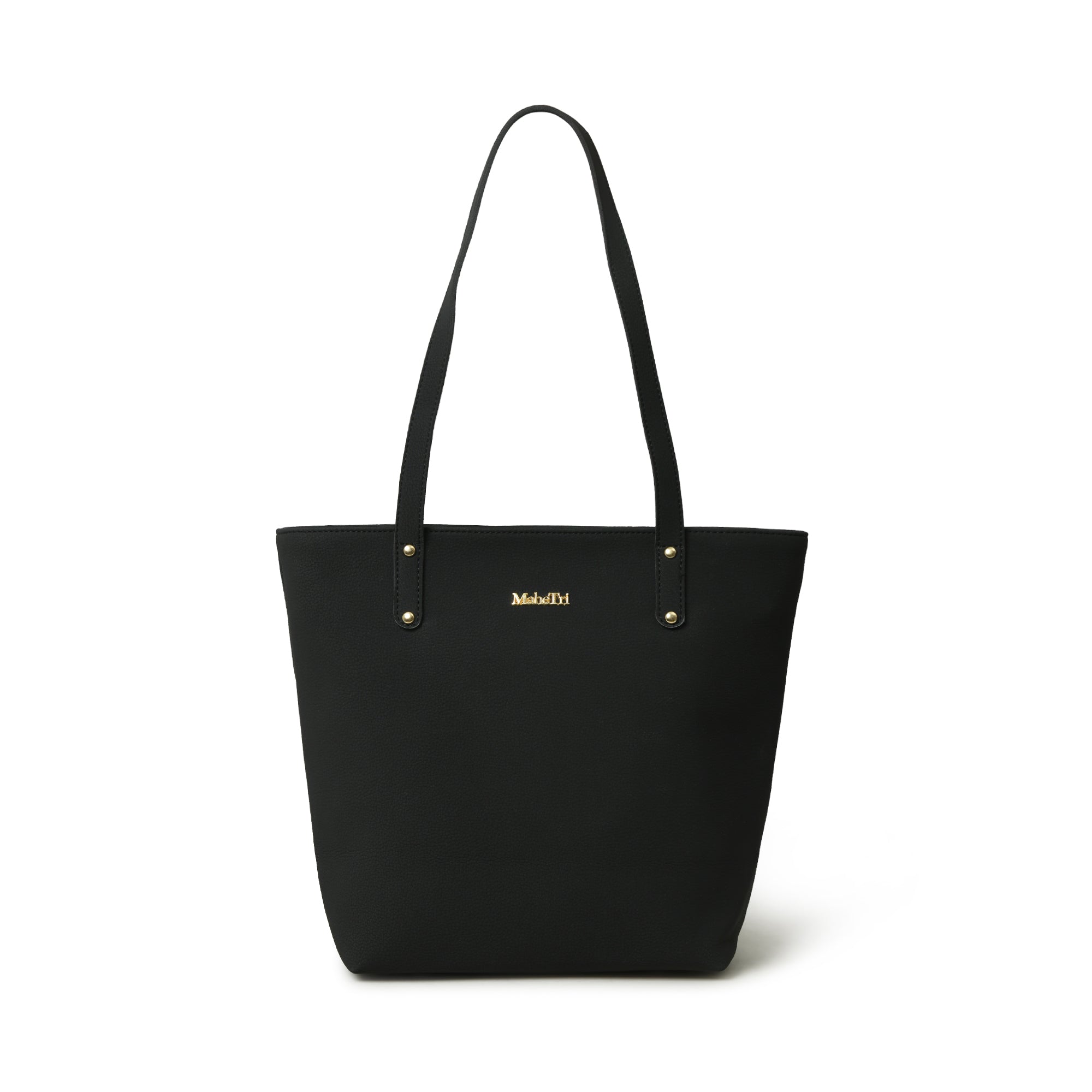 Era Vegan Leather Tote- Midnight Black