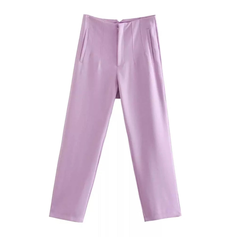 High Waist Fashion Wear Pants For Women