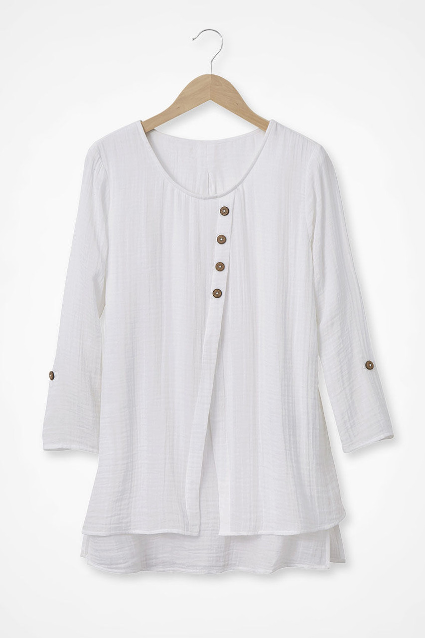 Light as Air Gauze Tunic