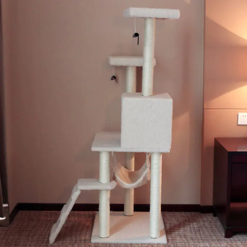 Climb & Scratch Cat Activity Center