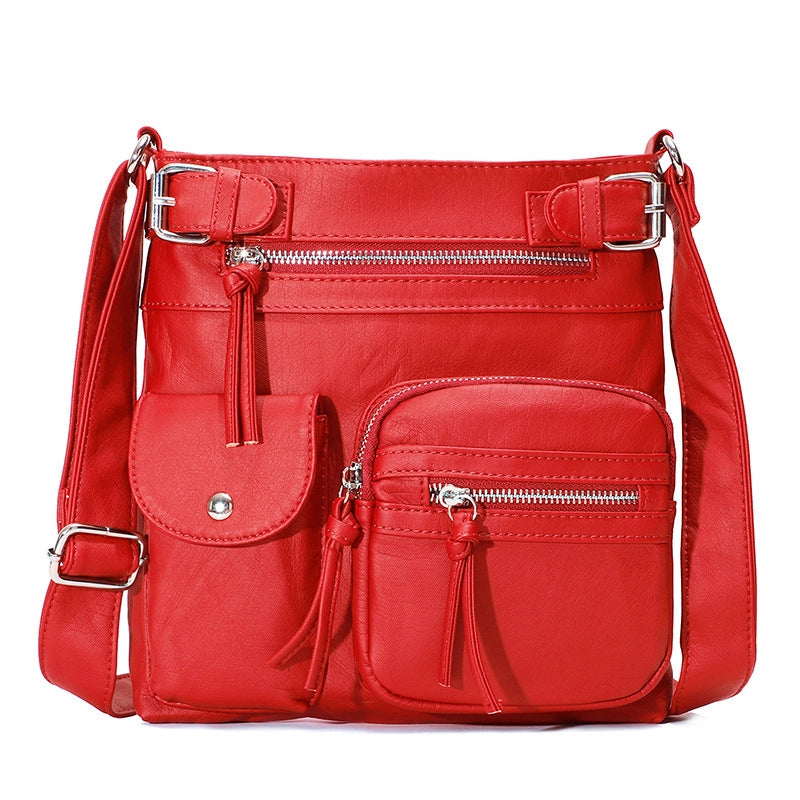 Bags Bag Women's Crossbody Bag Multifunctional Small Square Bag Fashion Niche PU Shoulder Bag
