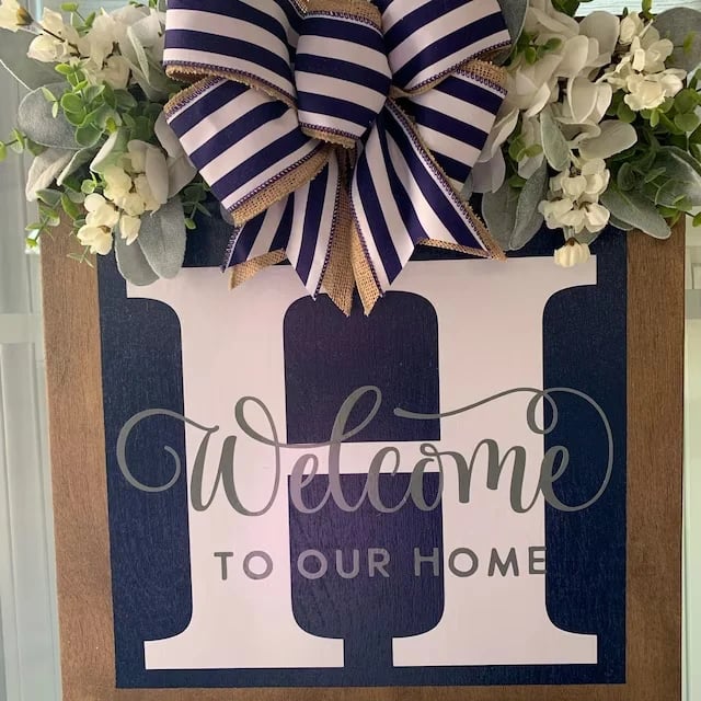 🔥 Promotion 49% OFF🔥-2023 NEW - Welcome Front Door Wreath-Buy 2 Get 5% Off & Free Shipping