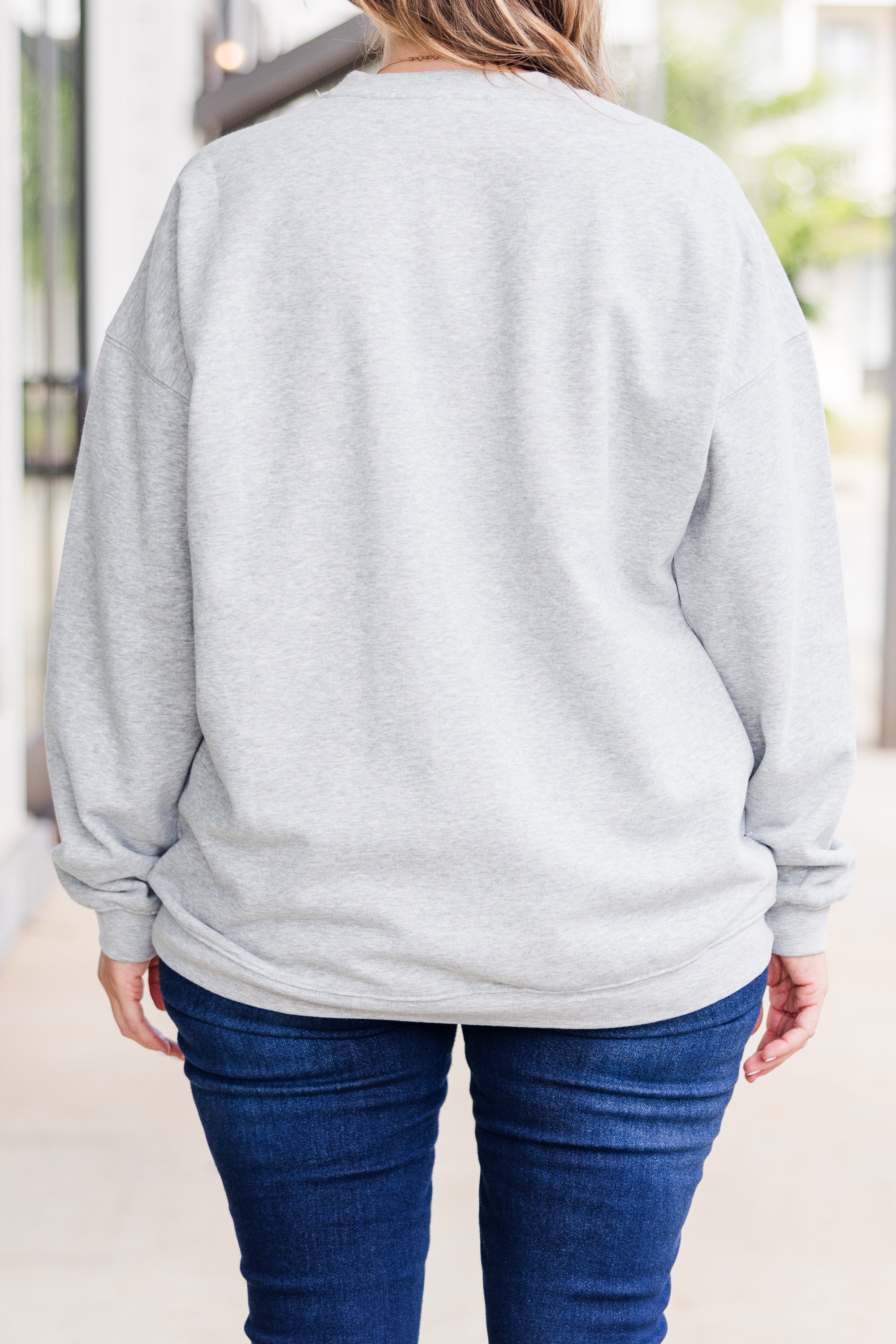 Aspen Vacation Pullover. Heather Grey