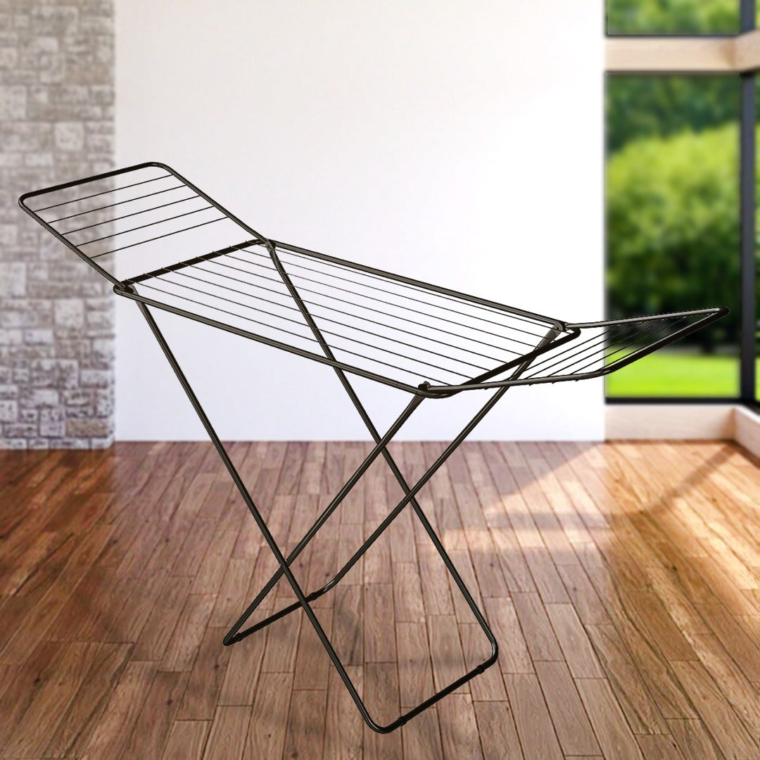 Steel Black Laundry Drying Rack