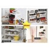 Adjustable Kitchen Storage Rack Pool Space Arrangement Frame Under-Sink Storage Shelves 2 Tier