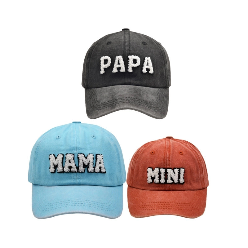 Women's Basic Color Block Curved Eaves Baseball Cap