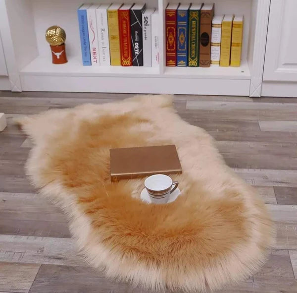 Home decorative Faux fur mats