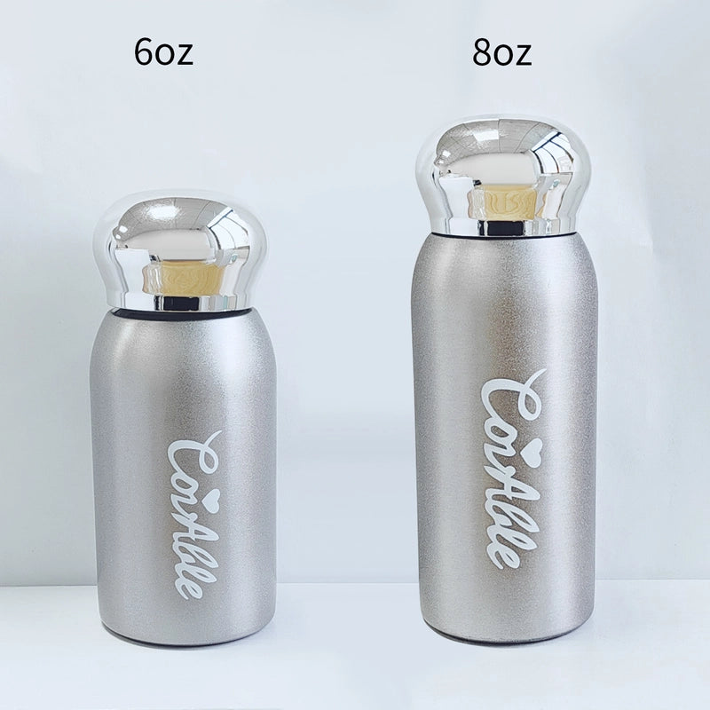 Elegant Solid Color Leopard 201 Stainless Steel 304 Stainless Steel Water Bottles 1 Piece