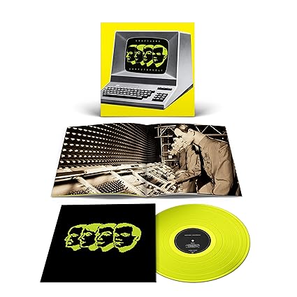 Kraftwerk-Computerwelt German Version Translucent Neon Yellow Color vinyl