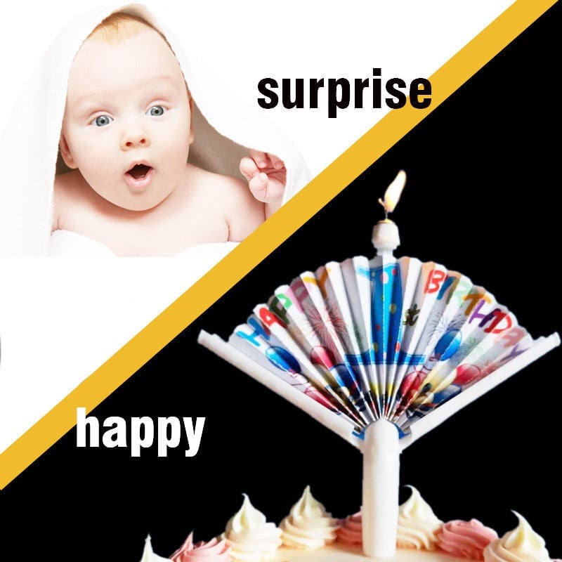 🎂Funny Novelty Fan Birthday Candle🔥BUY 2 GET 1 FREE🔥-🎁BEST GIFT FOR LOVED ONE🎁