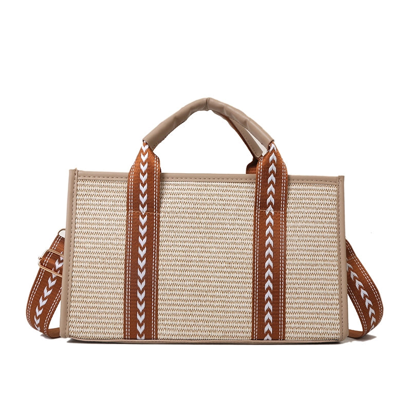 Women's All Seasons Pu Leather Solid Color Basic Square Zipper Handbag