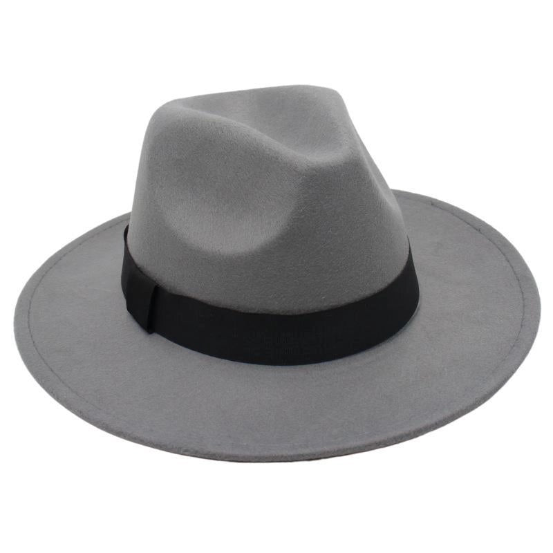 Beach Ferdo Hat Tie-dyed Top Hat Jazz Hat Men And Women Felt Hat Temperament Woolen Hat Trend