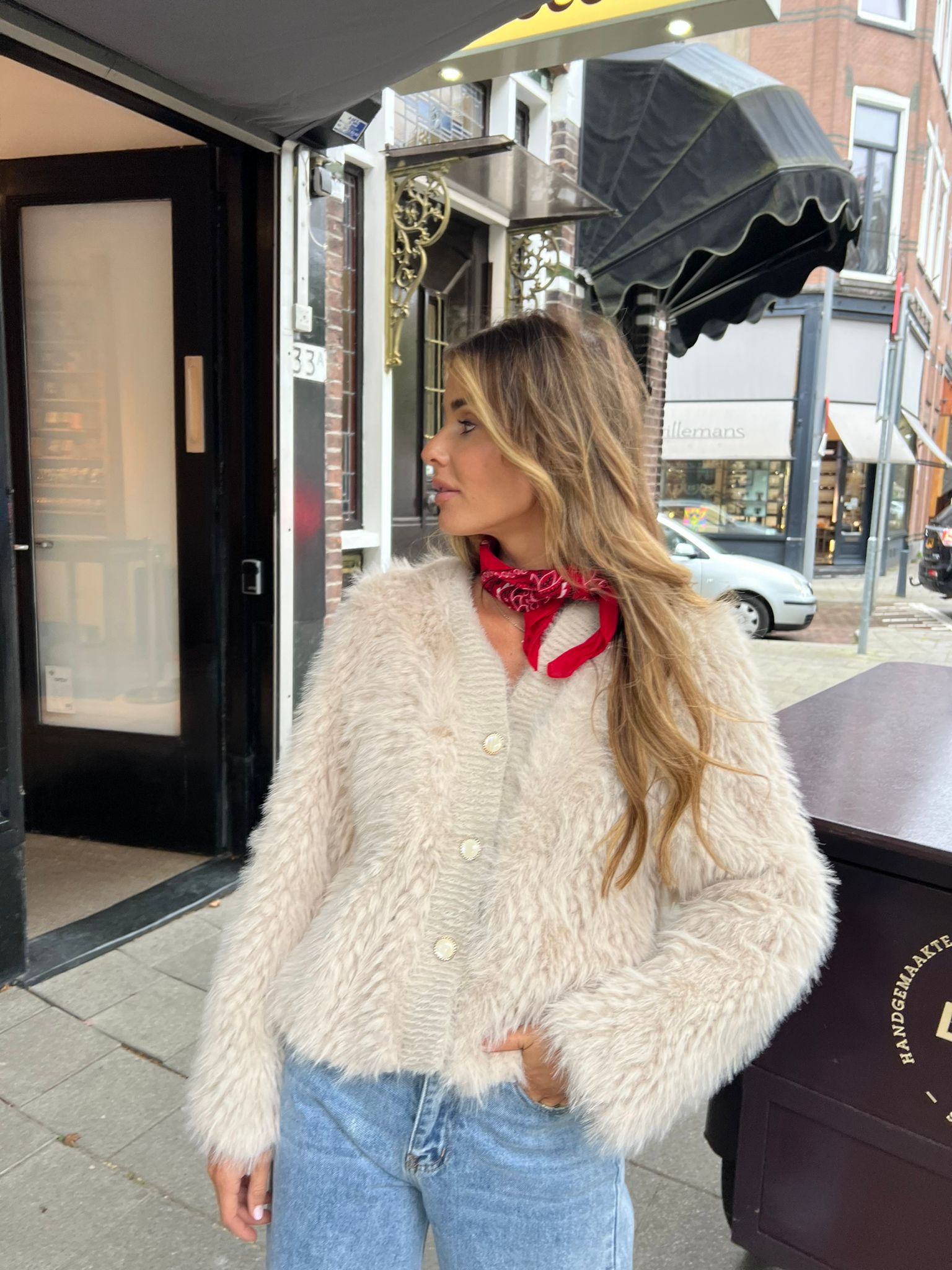 Eef Faux Fur Vest