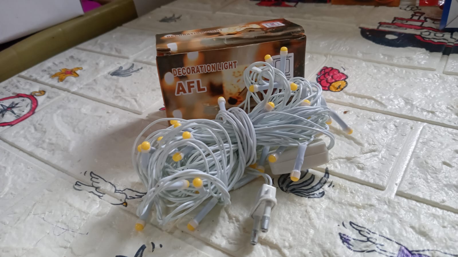 6Mtr Home Decoration Diwali & Wedding LED Christmas String Light Indoor and Outdoor Light .Festival Decoration Led String Light. One Color Light (36L 6 Mtr)