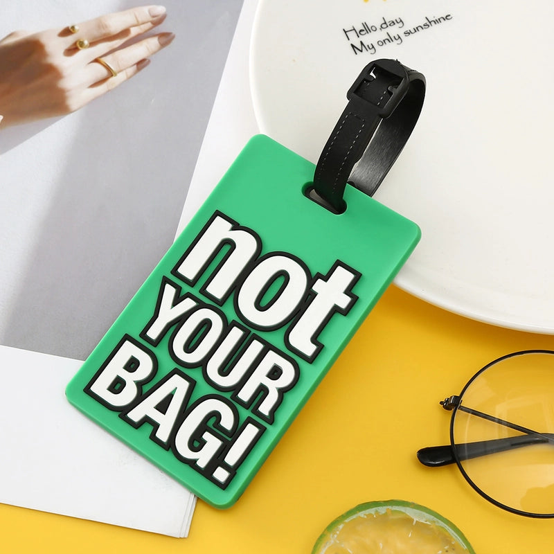PVC Letter Luggage Tag