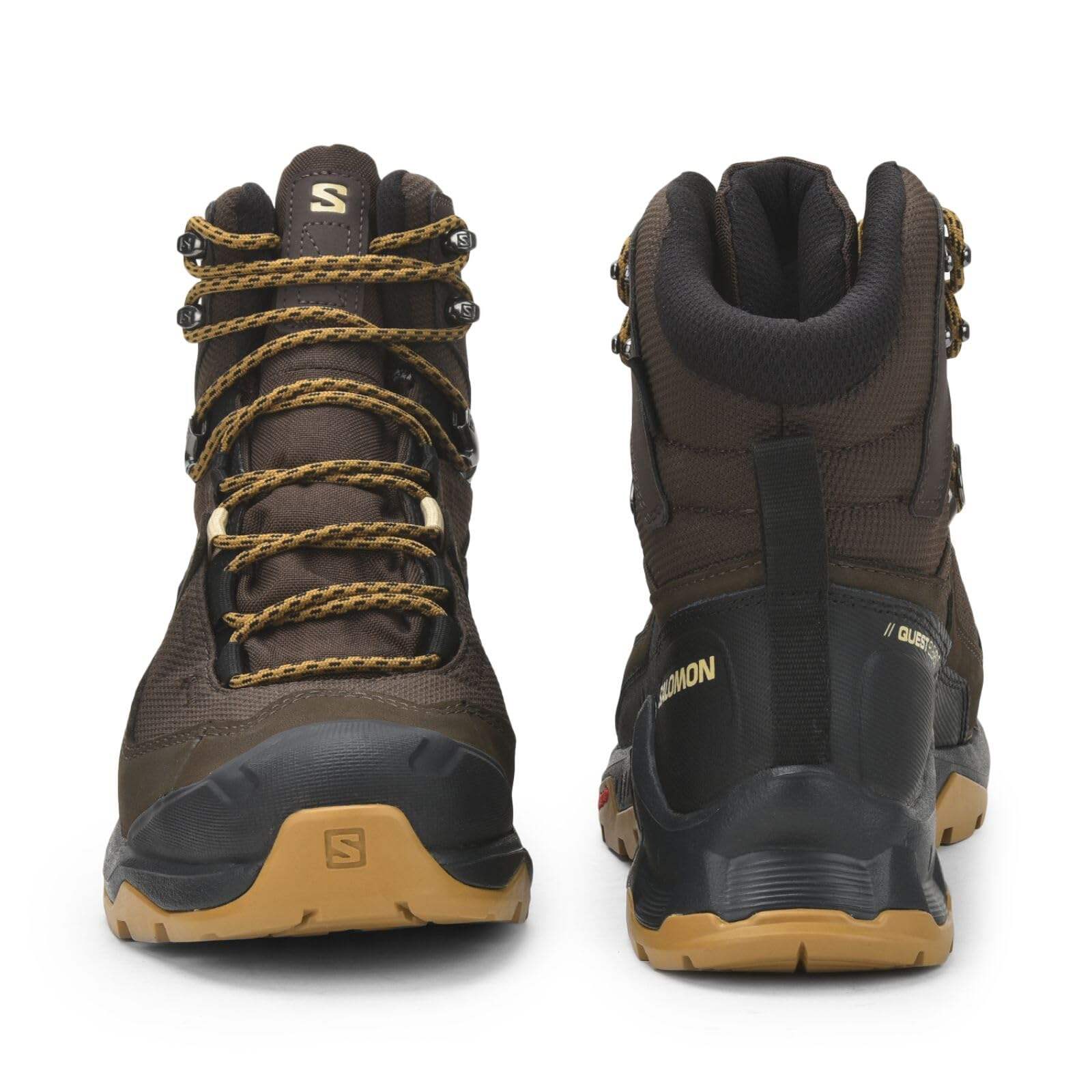 wxl-SALOMON Quest Element Gore-Tex - Tenis de Correr para Hombre, Delicioso