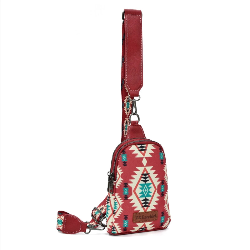 Women's Ethnic Style Classic Style Geometric Canvas Waist Bags