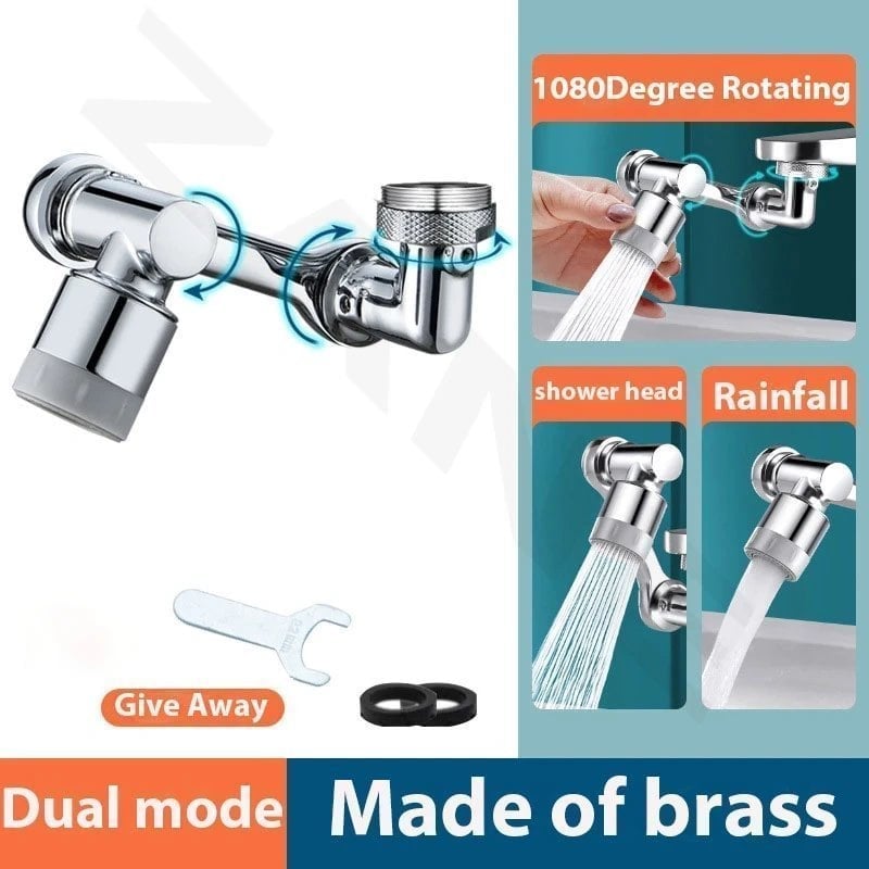 ⏳Limited time 50% discount💥Water tap with rotating robot arm 1080° (universal model)