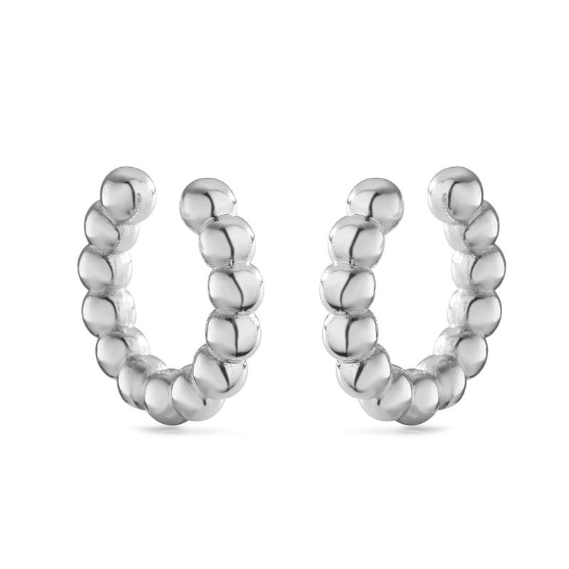 1 Pair Ig Style French Style Minimalist Leaves Twist Plating Inlay Copper Zircon 18k Gold Plated Ear Cuffs