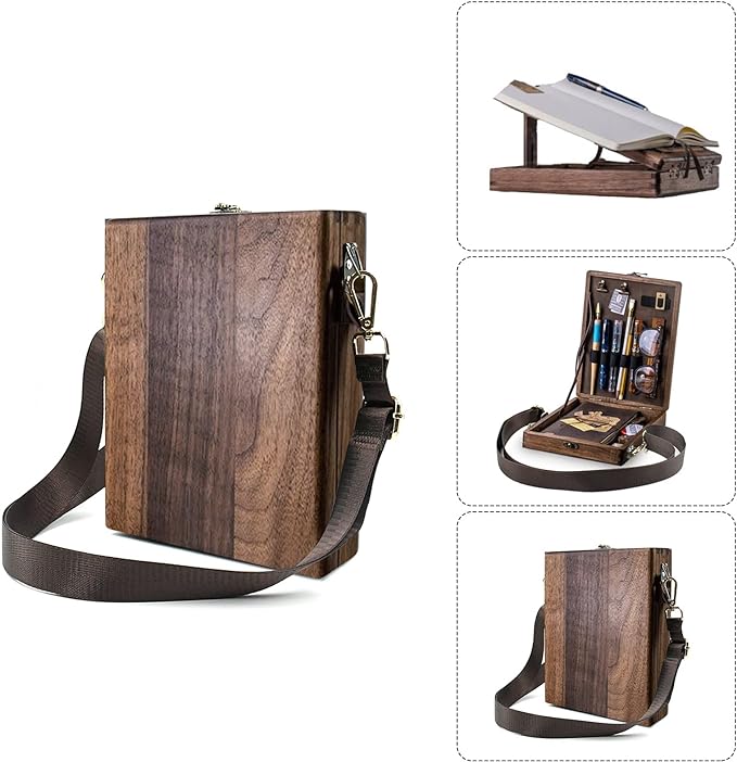 LAST DAY 49% OFF🔥Handmade Writers Messenger Wood Box