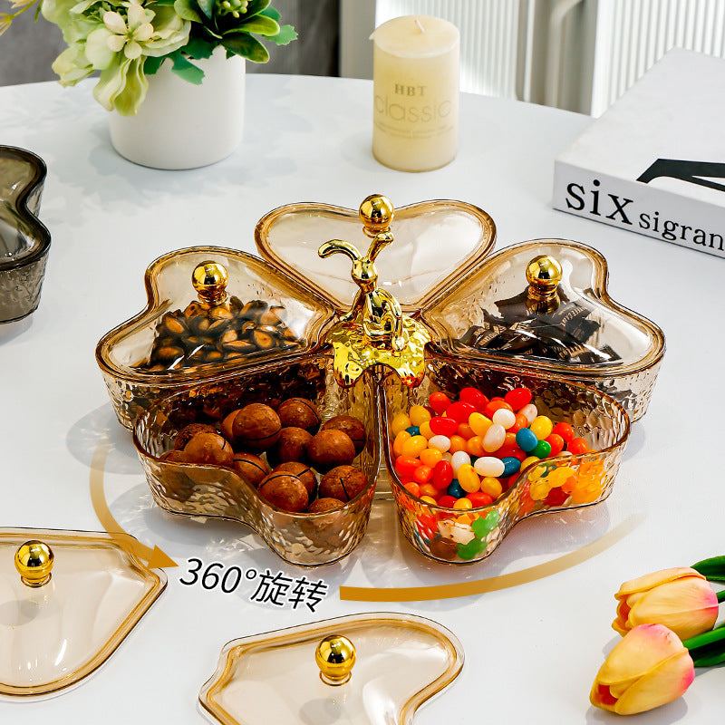 DRIED FRUIT TRAY HOUSEHOLD LIVING ROOM COFFEE TABLE SNACK PLATE STORAGE FRUIT PLATE