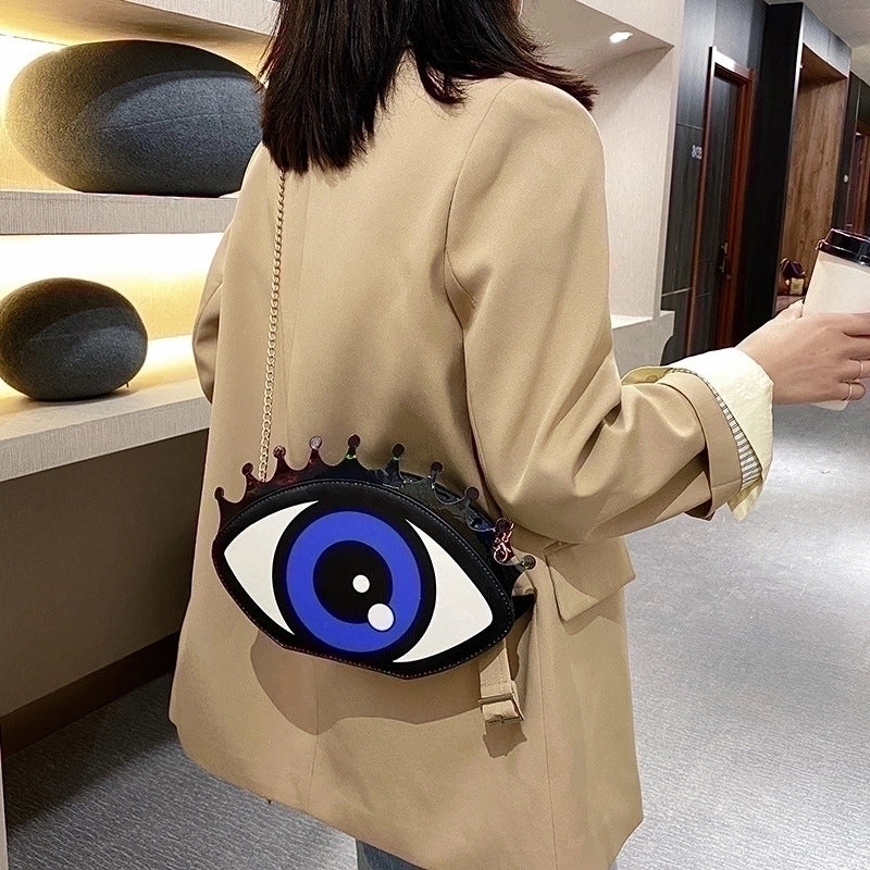 Medium Pu Leather Streetwear Circle Bag Shoulder Bags