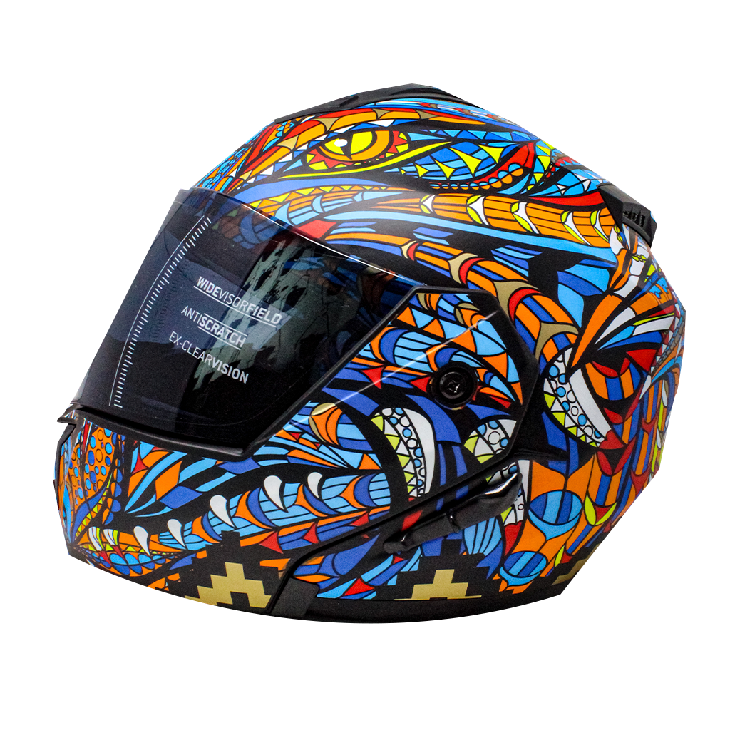 Casco Kov Stealth Alebrije