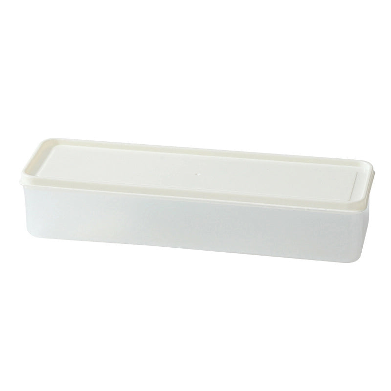 Minimalist Transparent Plastic Storage Box