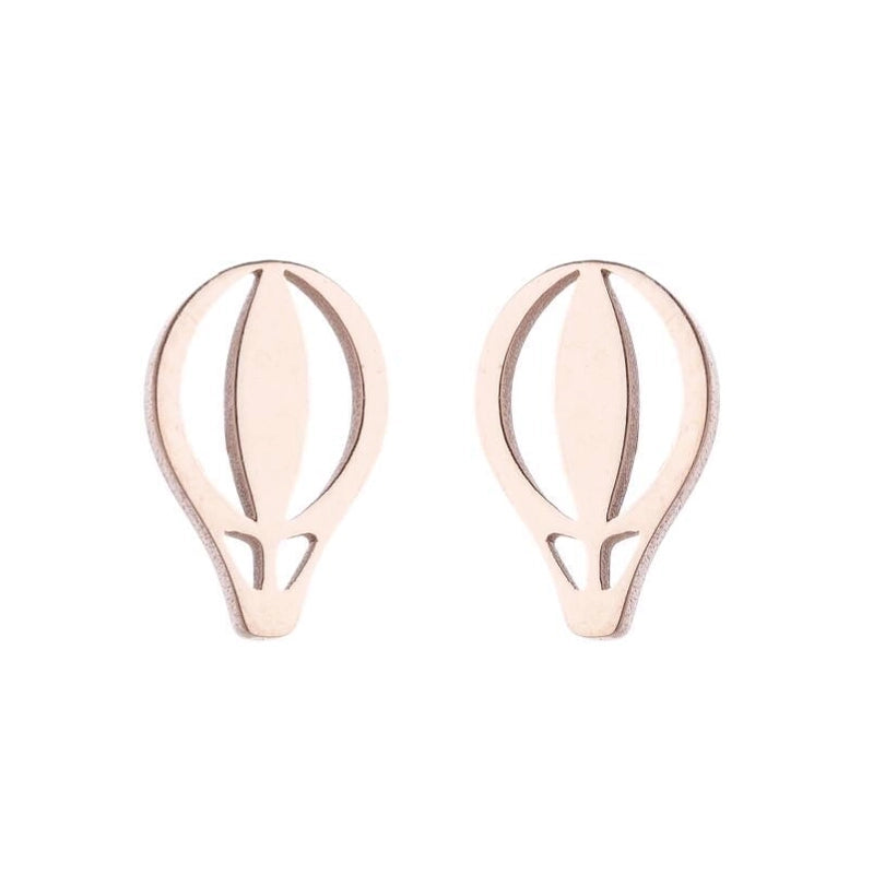 1 Pair Retro Fruit Stainless Steel Ear Studs