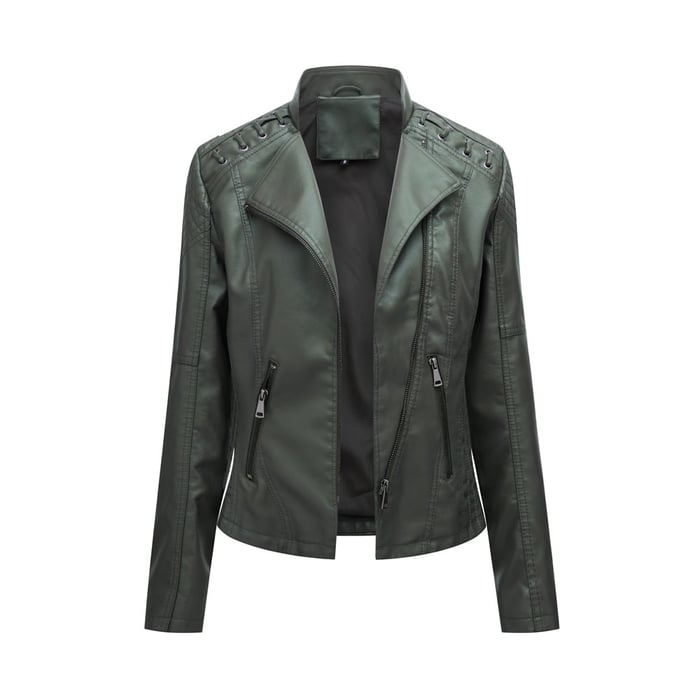 🎁Big sale 2025🎁💥 Washed Leather Jacket