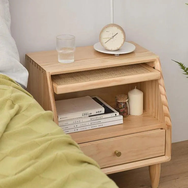 Winston Rattan Drawer Nightstand