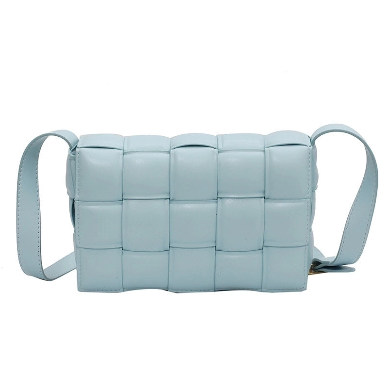 Fashion Solid Color Shoulder Crossbody Small Square Bag