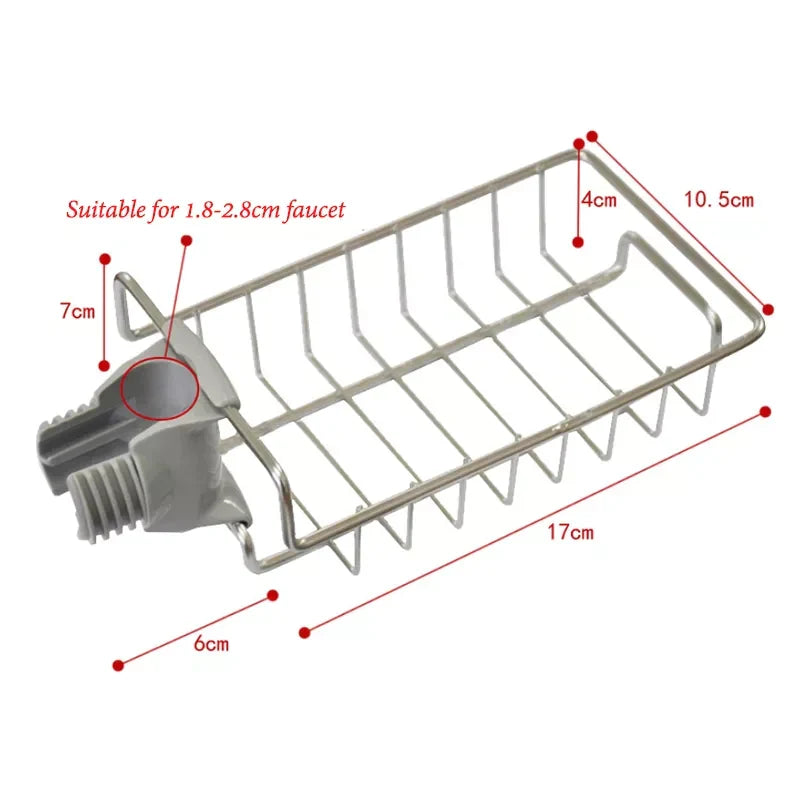 SINK CADDY ORGANIZER STAINLESS STEEL