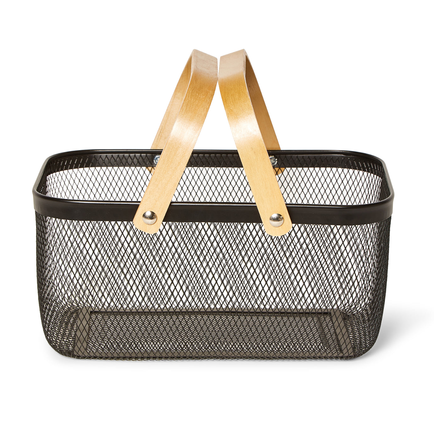 Mesh Storage Basket - Black