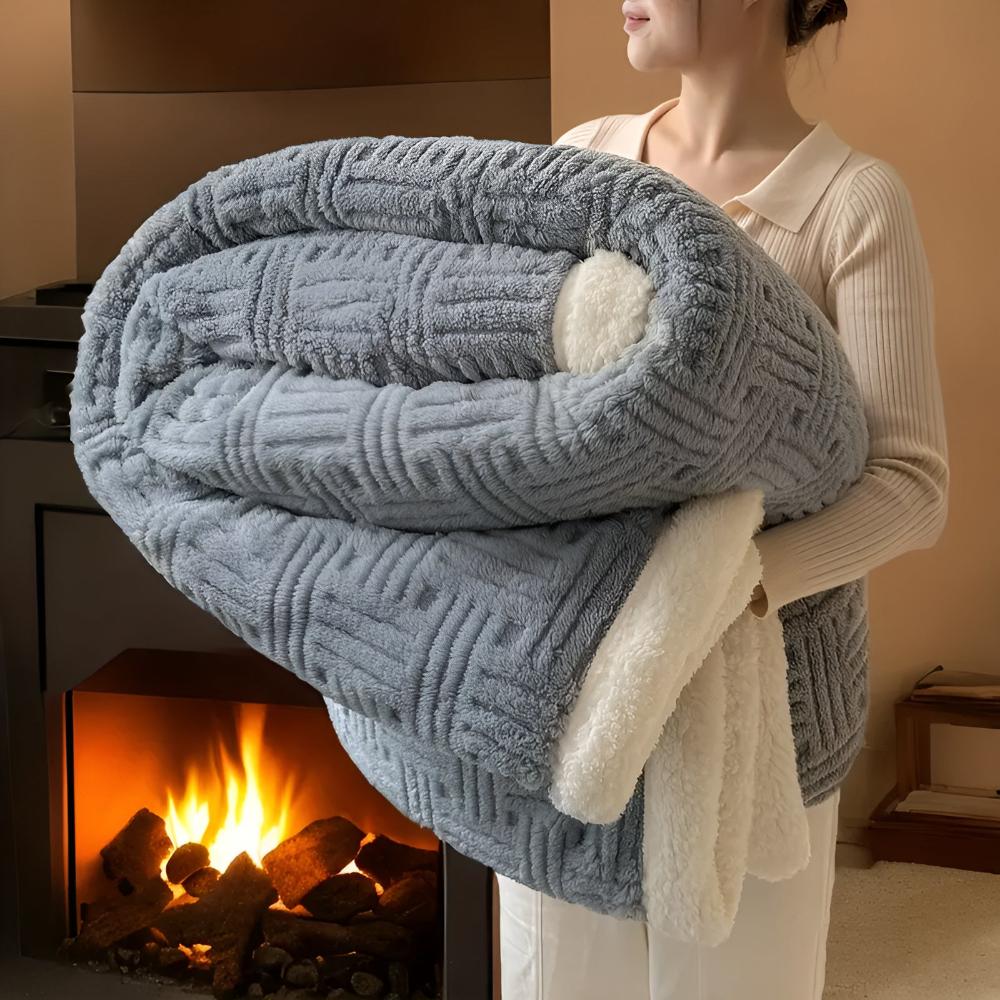 Plush Paradise Sherpa Blanket