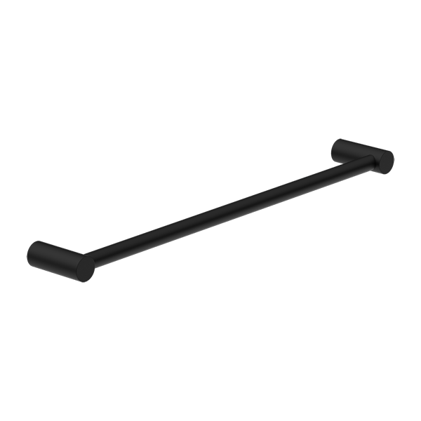 Nero New Mecca 600mm Single Towel Rail - Matte Black / NR2324MB