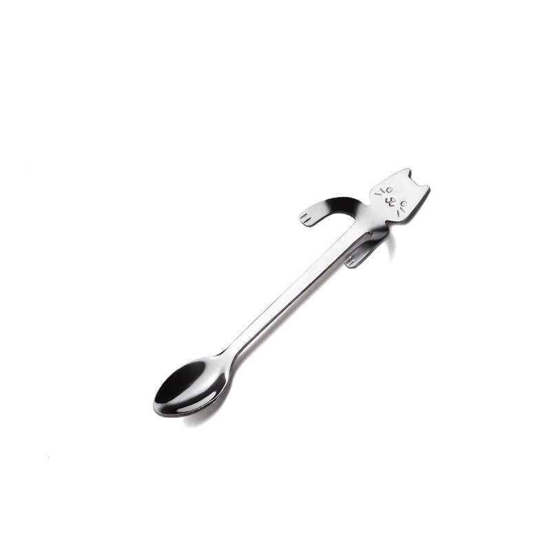 2 Pieces Casual Cartoon Stainless Steel Spoon