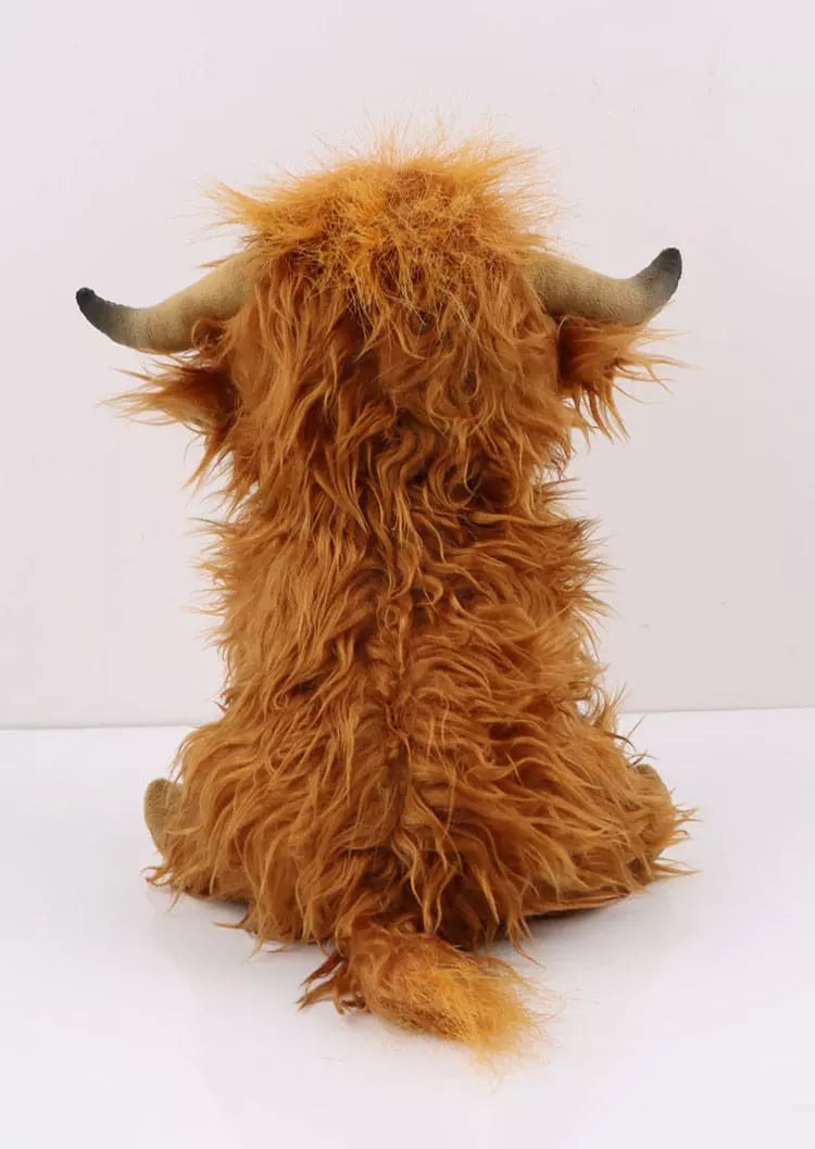 🔥🔥Eco-Friendly Scottish Highland Cow Soft Plush Toy