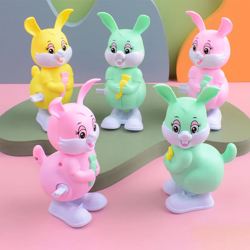 Easter Rabbit Wind up Toys--5 pcs (random color)