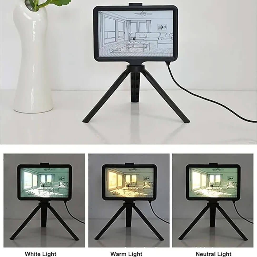 Tripod Frame Lamp