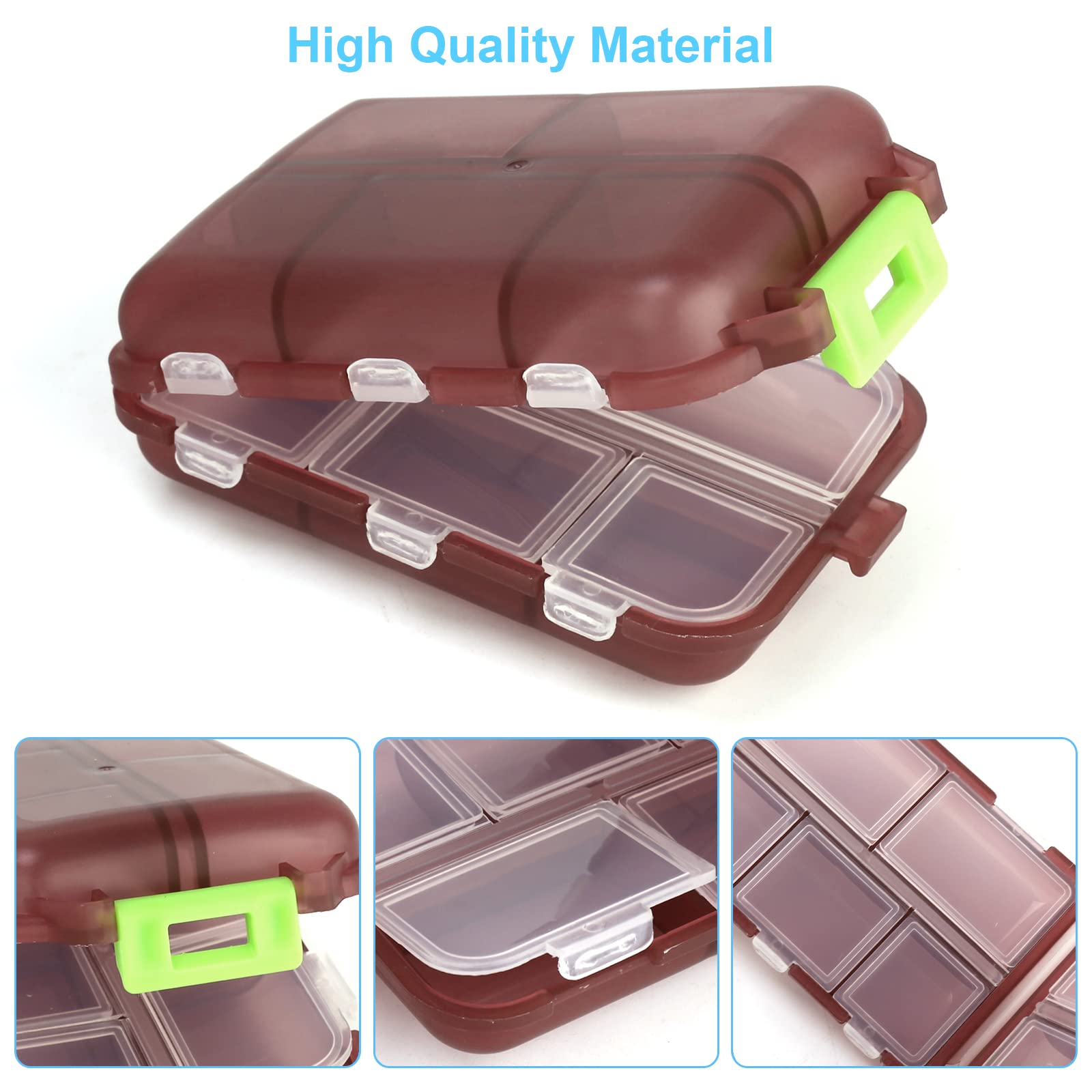 ✨Pocket Pharmacy- 💊10 Compartments Portable Pill Case