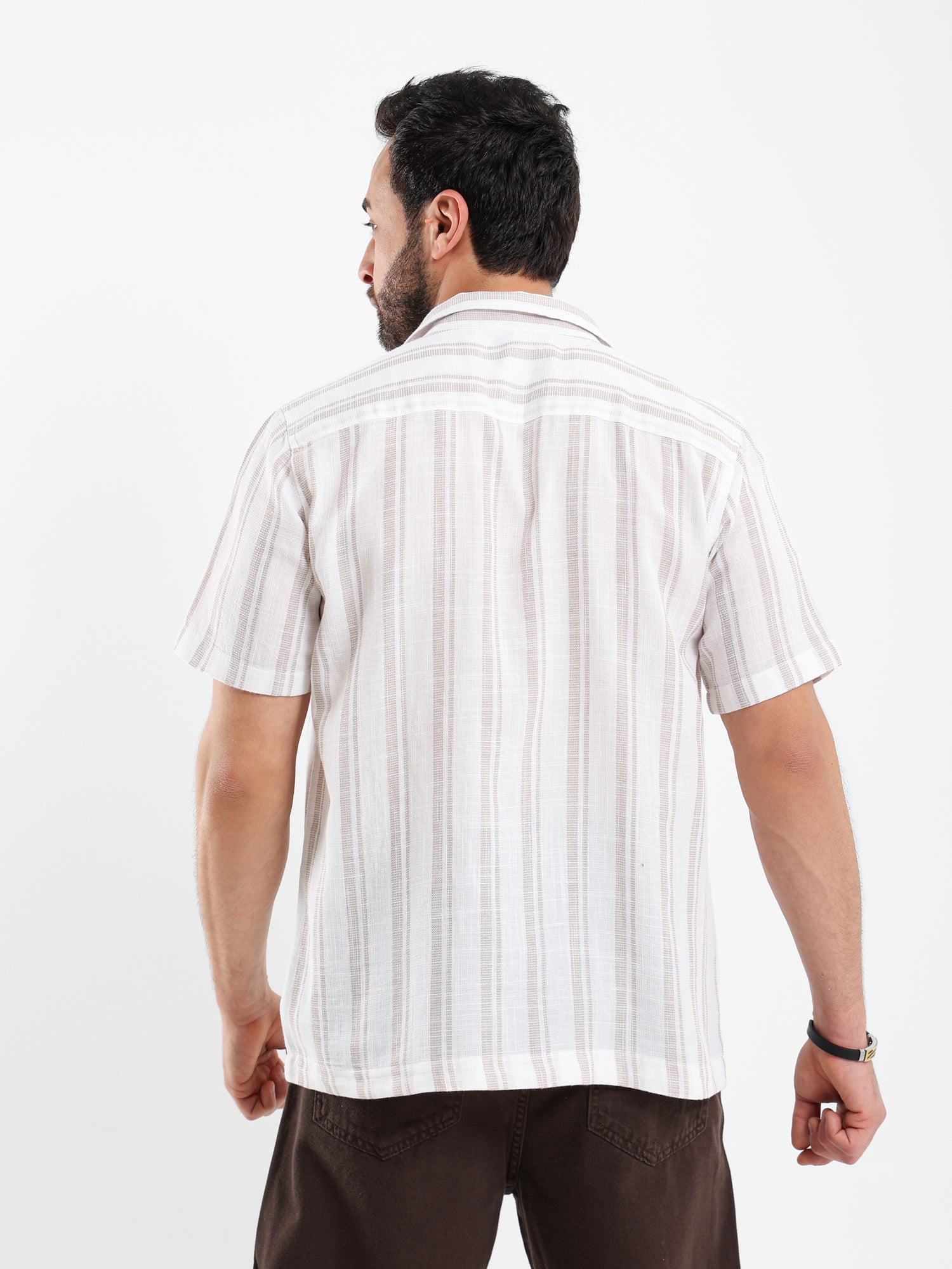 Striped Short Sleeve Shirt