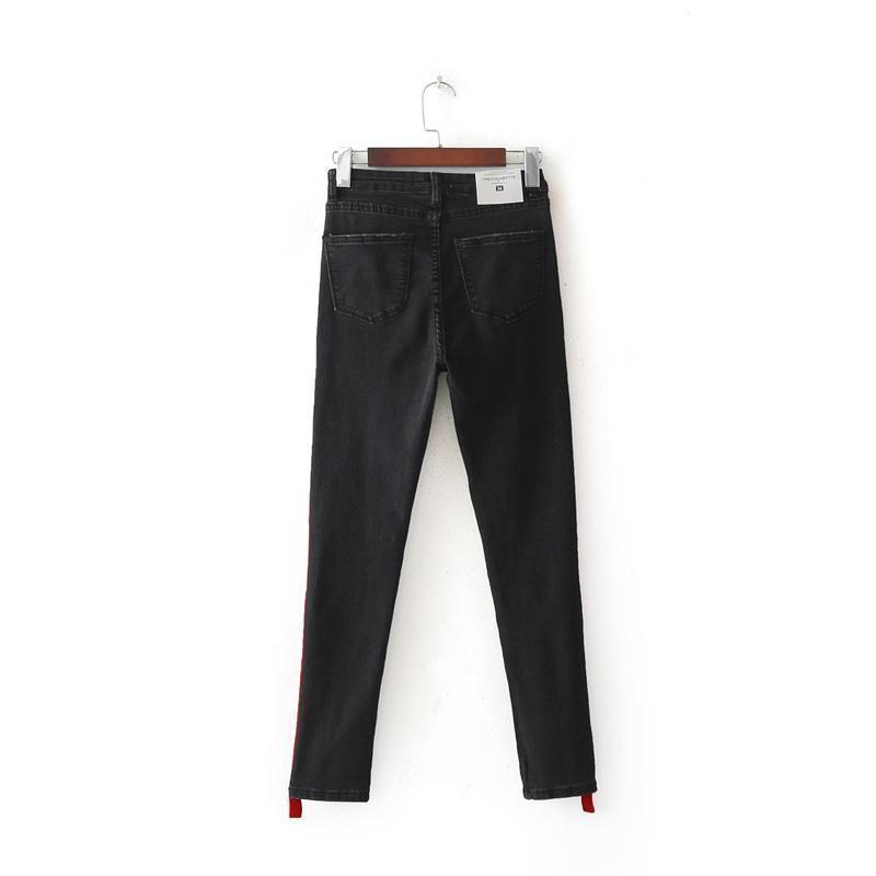 Velvet Stripe Jeans
