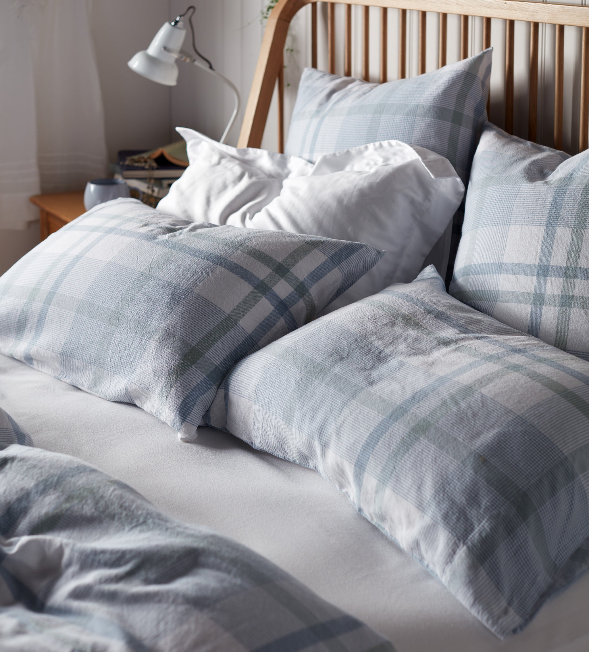 Lauren Check 100% Cotton Duvet Cover