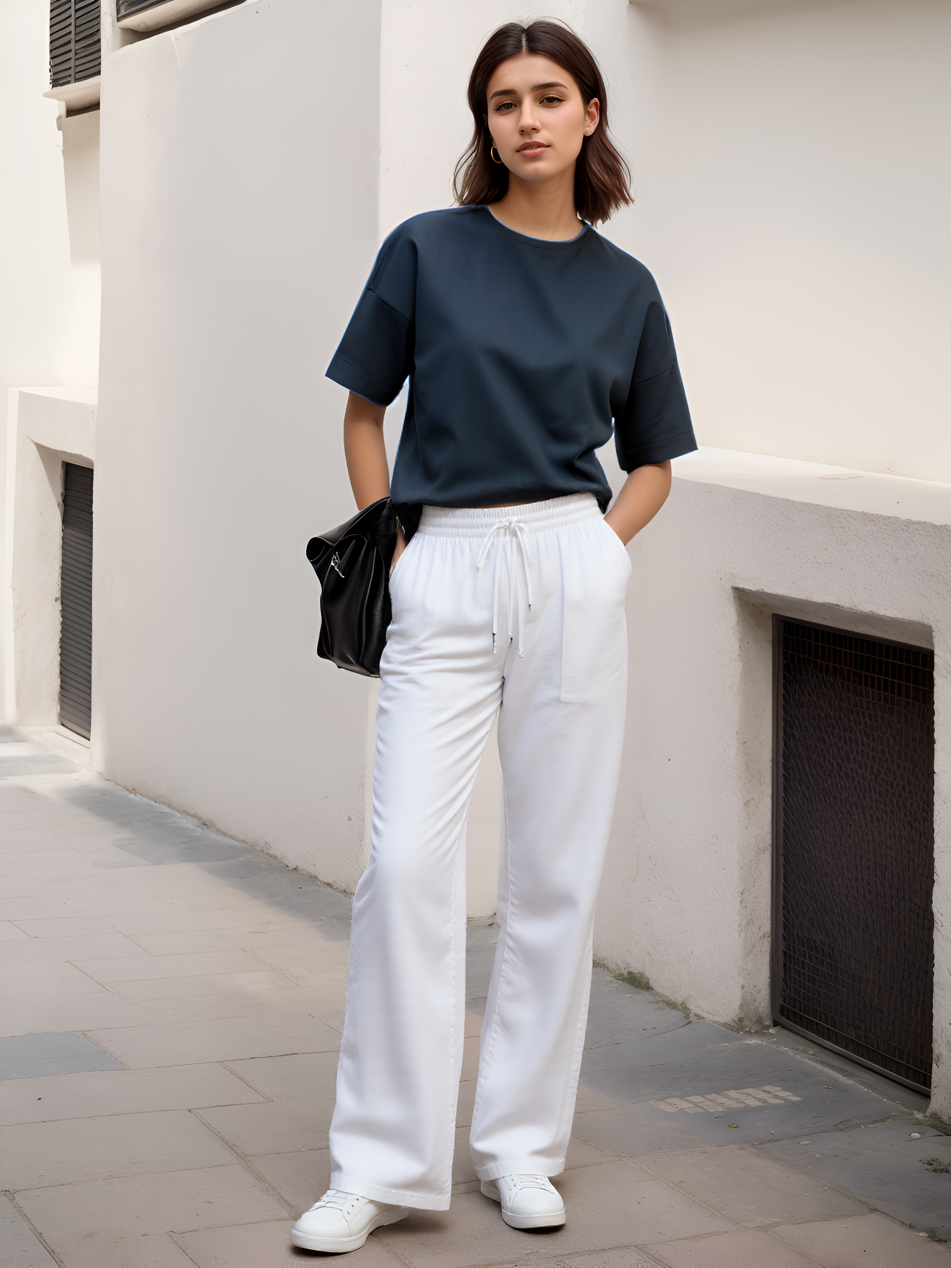 Women's Retreat Linen High Rise Wide Leg Pant